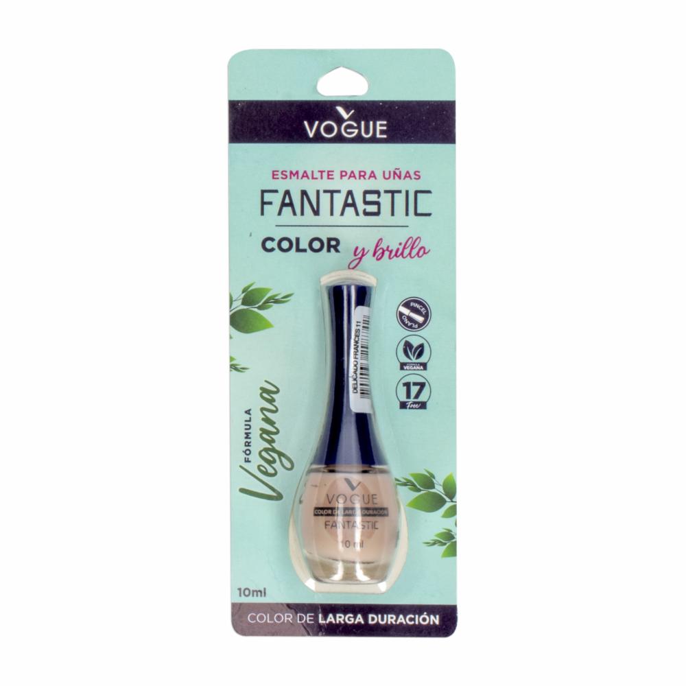 7702433298742 ESMALTE P/UÑAS VOGUE FANTASTIC DELICADO FRANCES 10 ML.