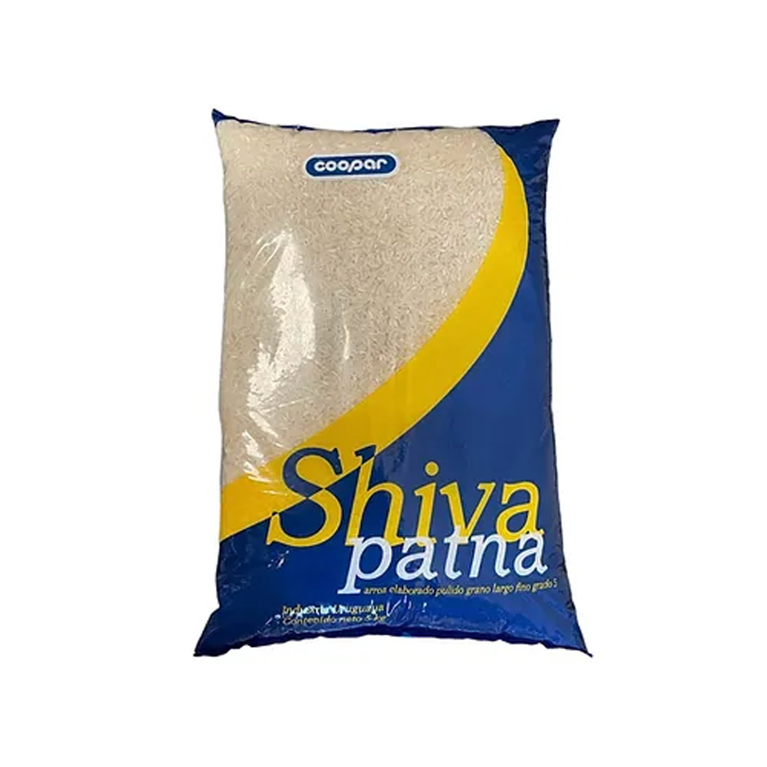 ARROZ COOPAR SHIVA PATNA 5 KG. (SHI5)