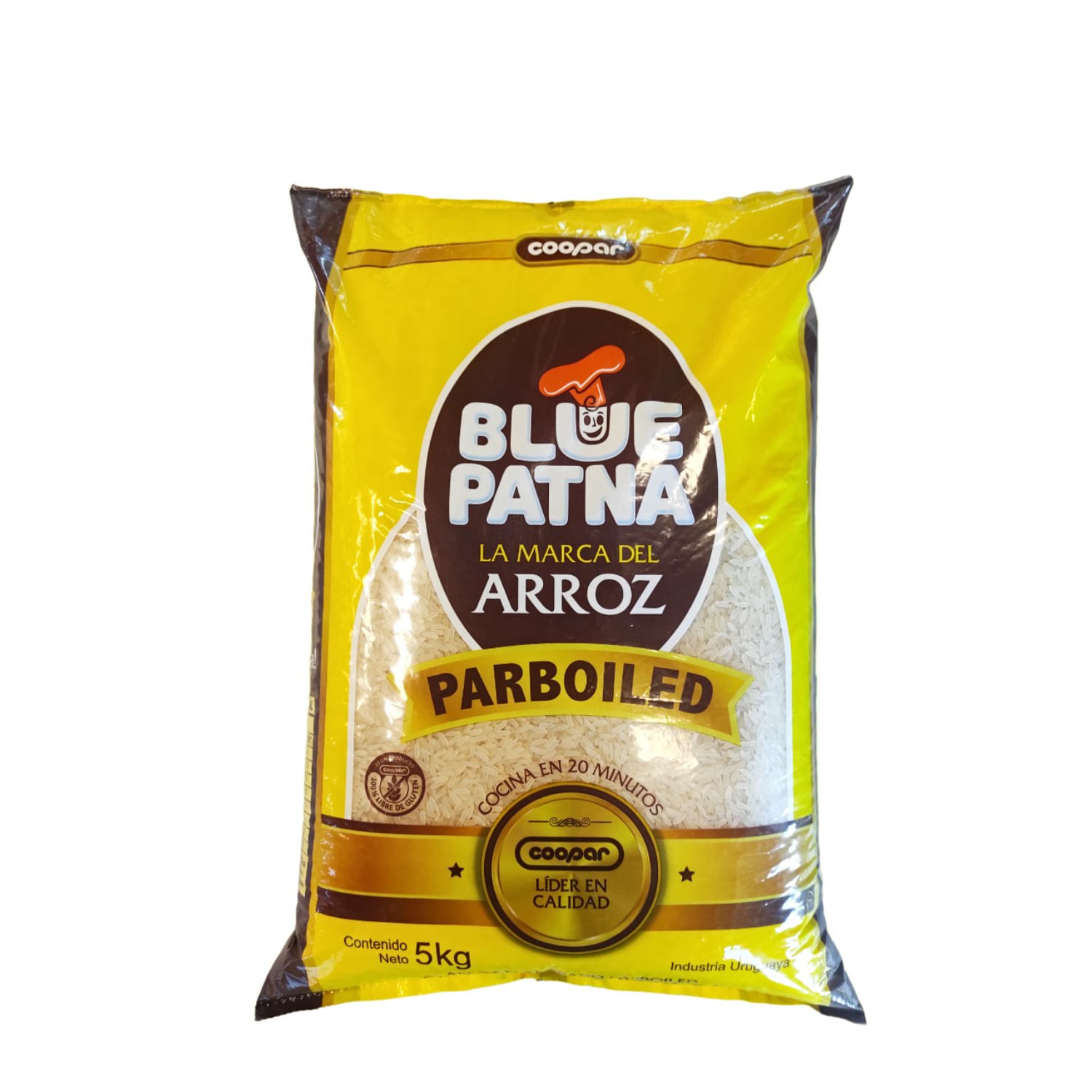 7730114000575 ARROZ COOPAR PARBOILED 5 KG.