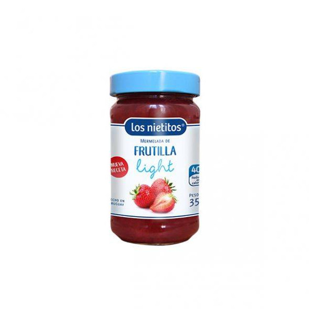 MERMELADA LOS NIETITOS LIGHT FCO. 350 GRS. 3 FRUTAS