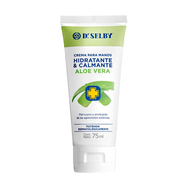 7730188370239 CREMA DE MANOS DR. SELBY 75 ML.HIDRAT. Y CALMANTE C/ALOE