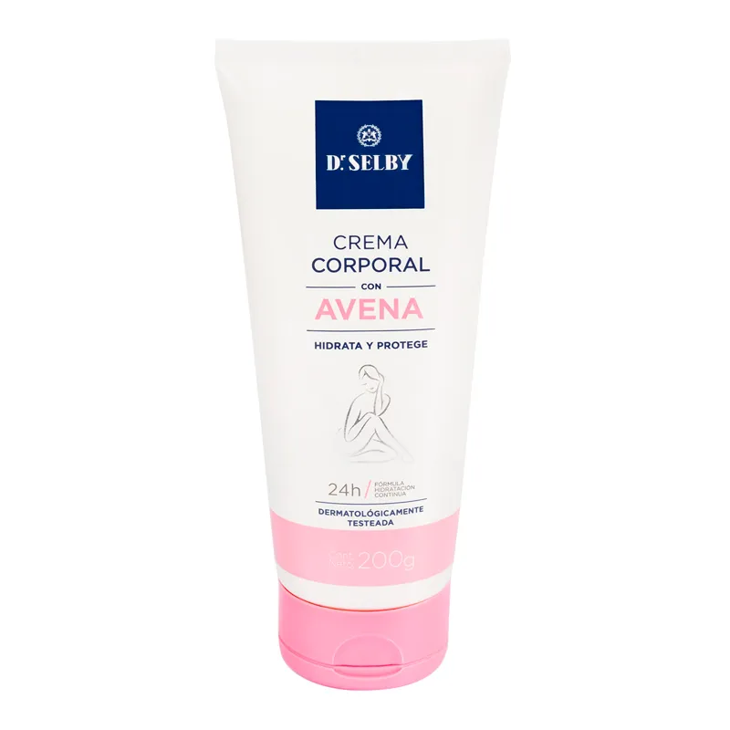7730188376569 CREMA P/CUERPO DR. SELBY 200 GRS. C/AVENA (4071)