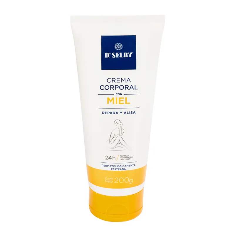 7730188376583 CREMA P/CUERPO DR. SELBY 200 GRS. C/MIEL (4072)