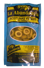 ACEITUNA LA ABUNDANCIA EN RODAJAS 300/150 GRS. D.PACK (53376