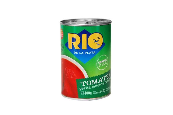 TOMATE PERITA ENTERO PELADO S/TACC RIO DE LA PLATA 400 GRS.