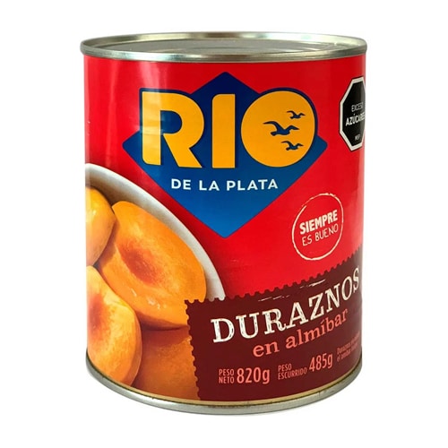 DURAZNO EN ALMIBAR RIO DE LA PLATA 800 GRS. (10651)
