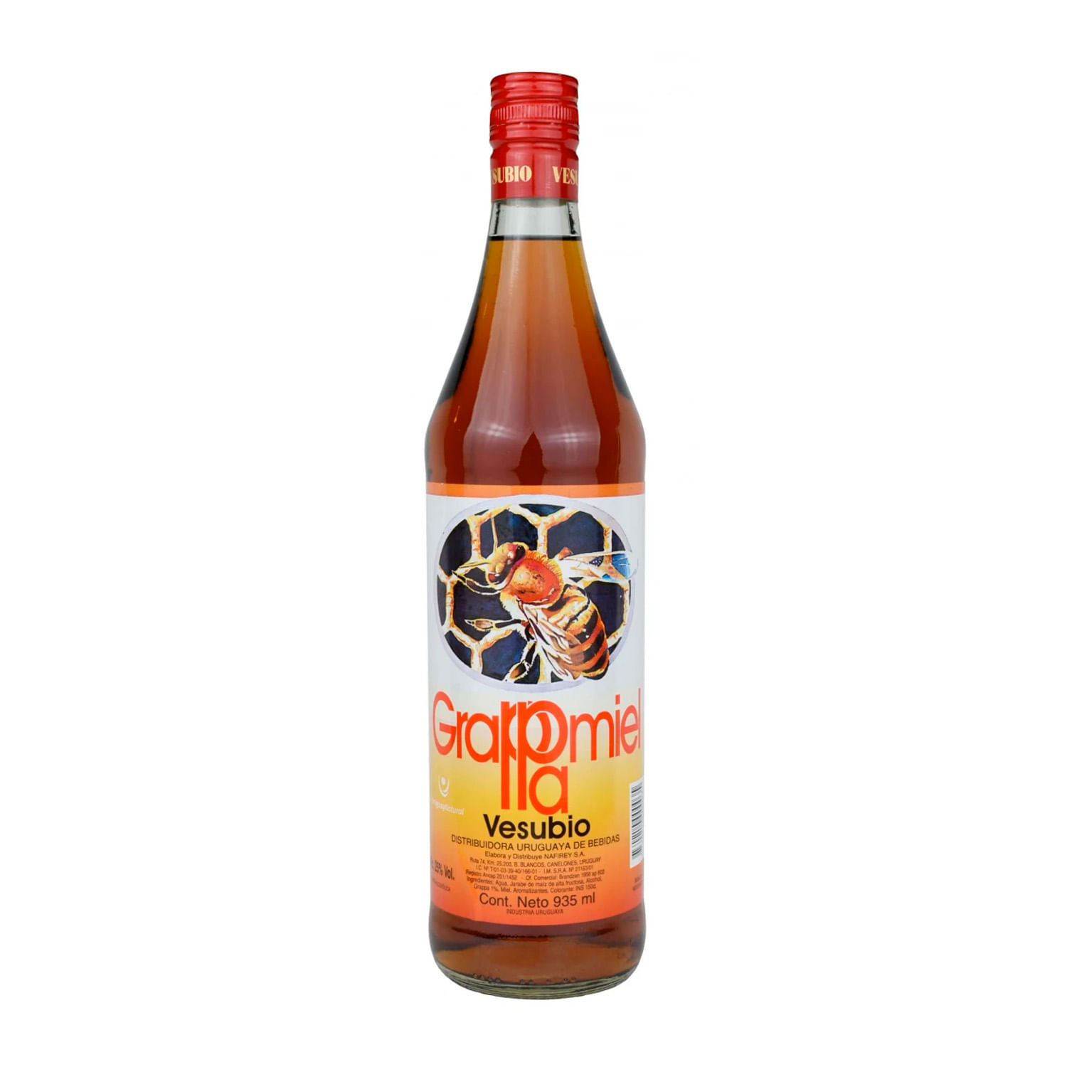 7730210000035 GRAPPA MIEL VESUBIO 935 ML. (10006)