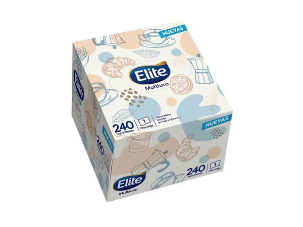 SERVILLETA ELITE MULTIUSO 240 UN. (894)