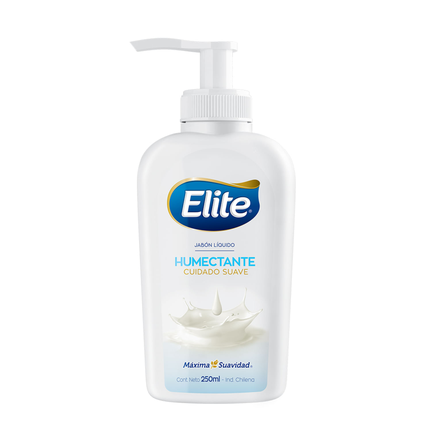 JABON ELITE LIQ. 250 ML. HUMECTANTE CUIDADO SUAVE (2138)