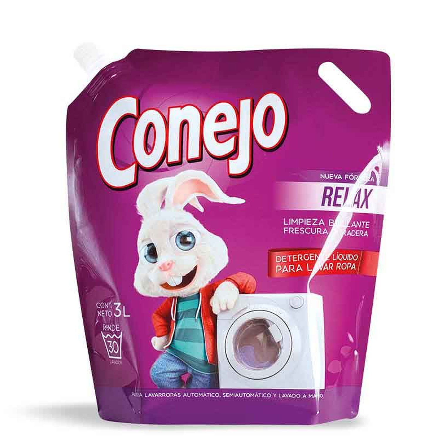 7730377012377 JABON LIQ. CONEJO D.PACK 3 LT. RELAX (6726)