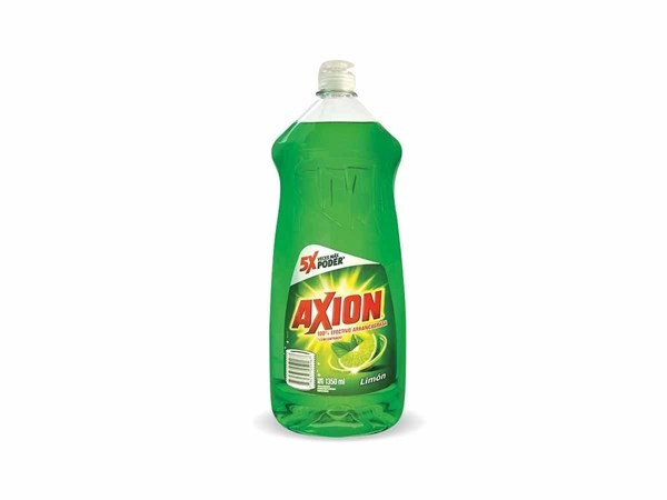 7730377059167 DET. LIQ. AXION CONCENTRADO 1,350 LT. LIMON VERDE (5916)