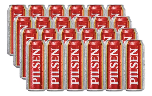 7730452003856 CERVEZA PILSEN LATA 473 ML. PACK X 6