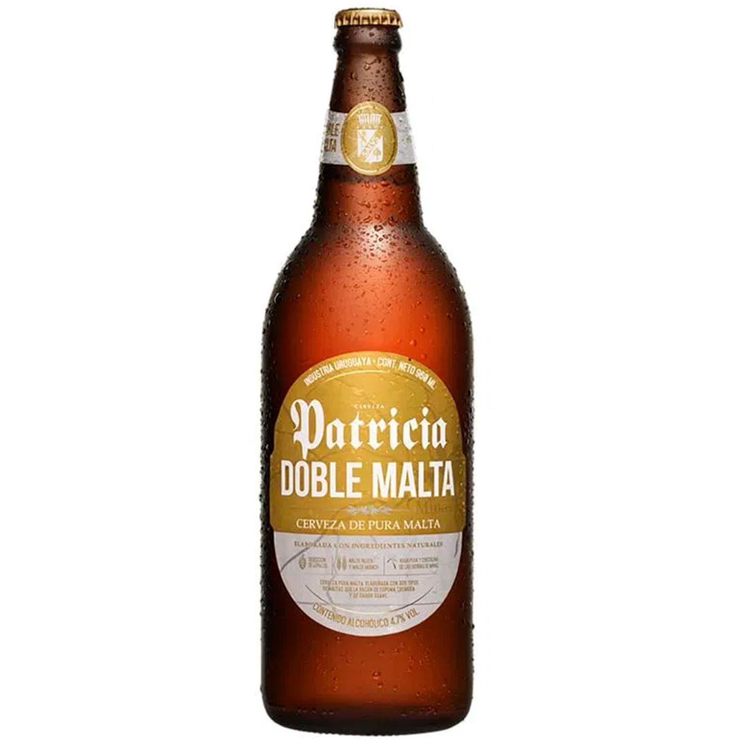 7730452005737 CERVEZA PATRICIA DOBLE MALTA 1 LT. S/ENVASE (92338/26175)