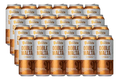 7730452005751 CERVEZA PATRICIA DOBLE MALTA LATA 473 ML. PACK X 6
