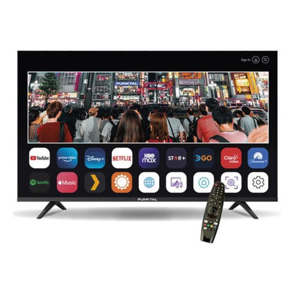 7730719008679 TELEVISOR PUNKTAL LED 55" PK-55W4K WEB SMART FRAMELESS (3777)