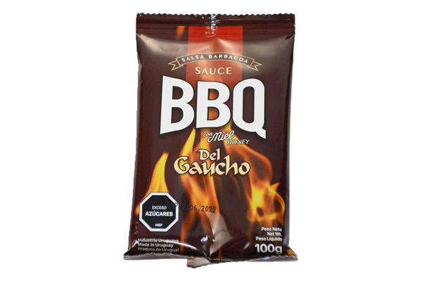 SALSA BARBACOA C/MIEL DEL GAUCHO 100 GRS.SACHET (BBQM0100)