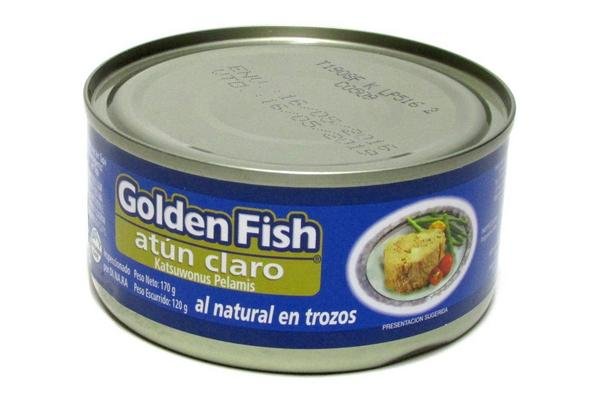 7730905131068 ATUN E/TROZOS A/NATURAL GOLDEN FISH 170 GRS. (356)