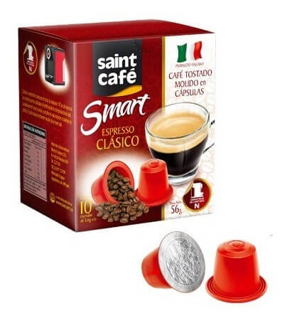 7730908365019 CAFE SAINT SMART CLASICO 10 CAPSULAS 70 GRS. (A3314)