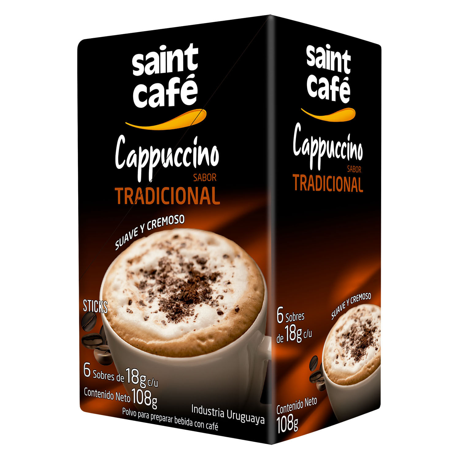 7730908365316 CAFE SAINT CAPPUCCINO TRADICIONAL 6 SOBRES/12 GRS. (3342)
