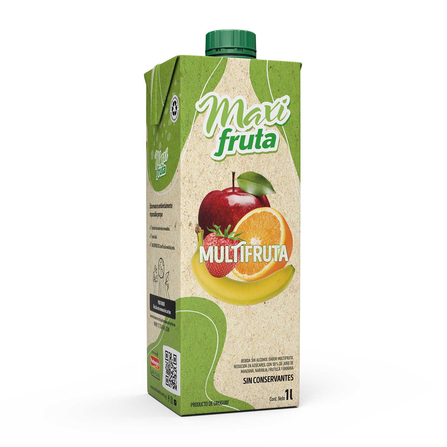 7730976822322 JUGO MAXI FRUTA TETRA 1 L. MULTIFRUTA (5046)