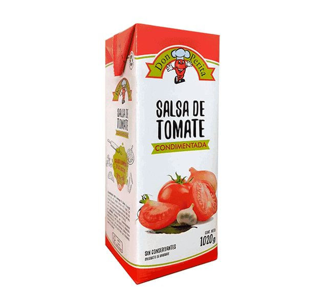 7730976822933 SALSA TOMATES CONDIMENTADA DON PERITA 1,020 KG. TETRA (5051)