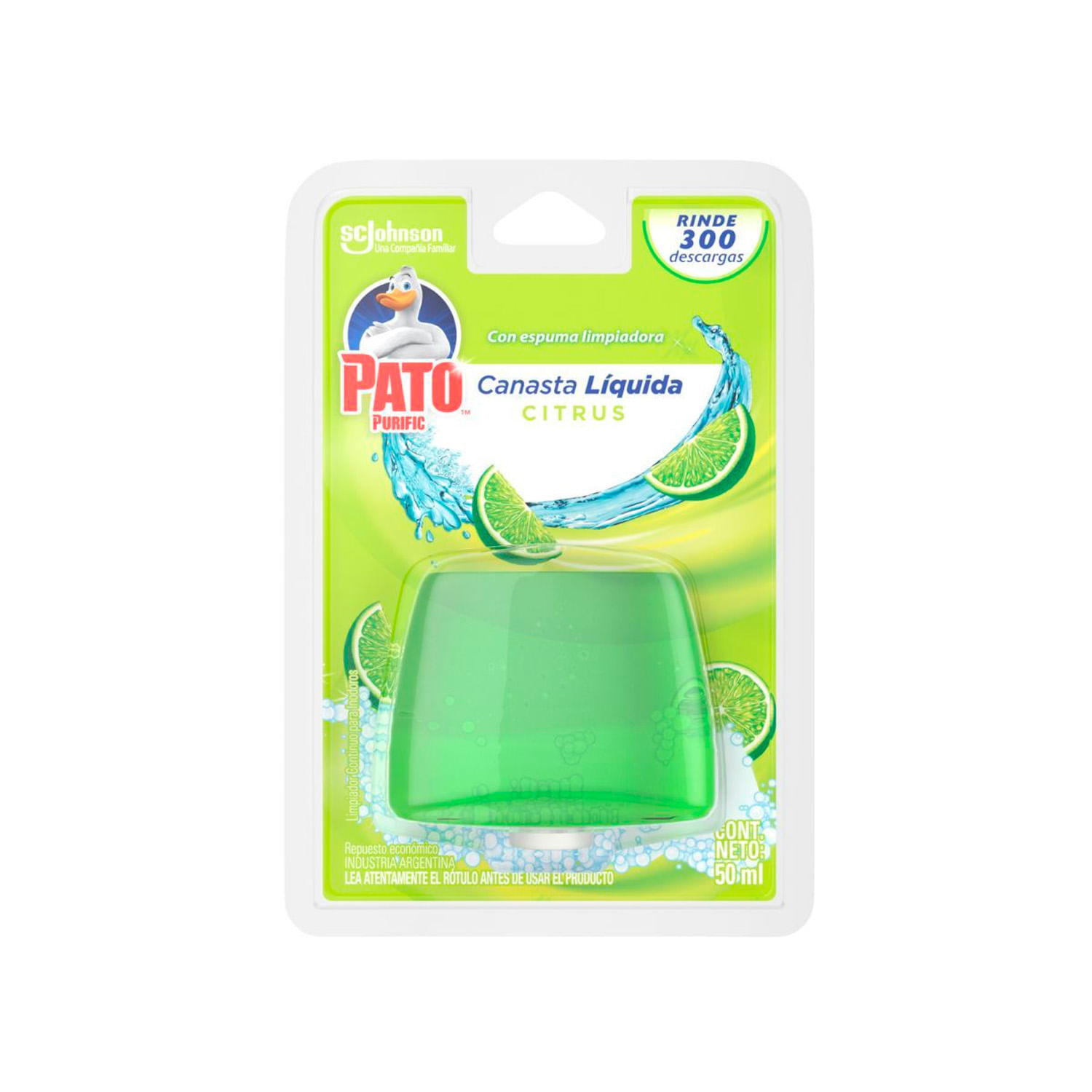 7790520010308 D. AMB. PATO CANASTA LIQ. REP. CITRUS 50 CC. (60575)