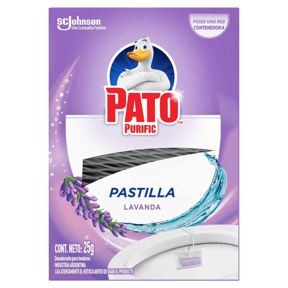 7790520026170 D. AMB. PATO P/INOD. PASTILLA 25 GRS. LAVANDA (60587)