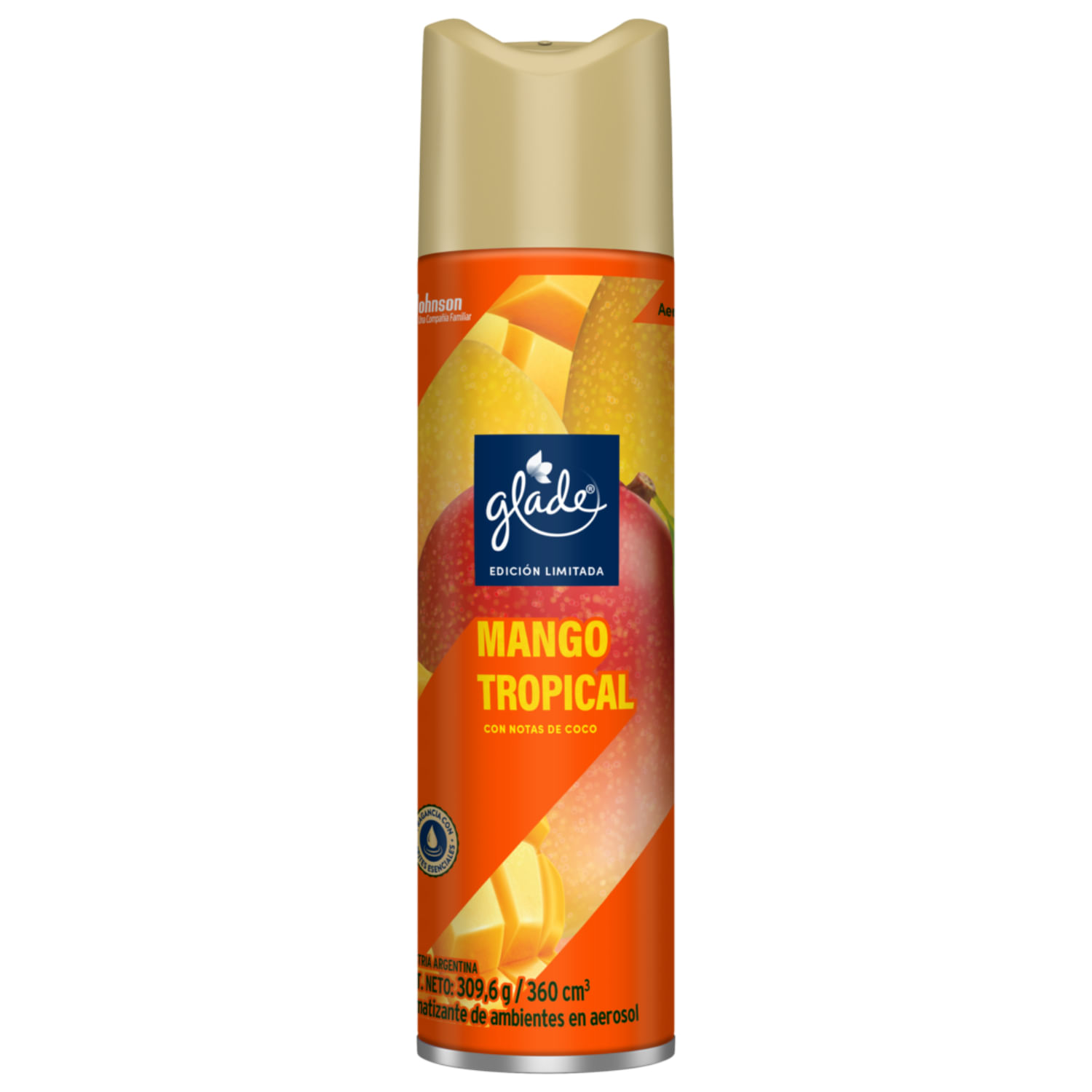 7790520029515 D. AMB. GLADE AER. 360 CC. MANGO TROPICAL (60583)