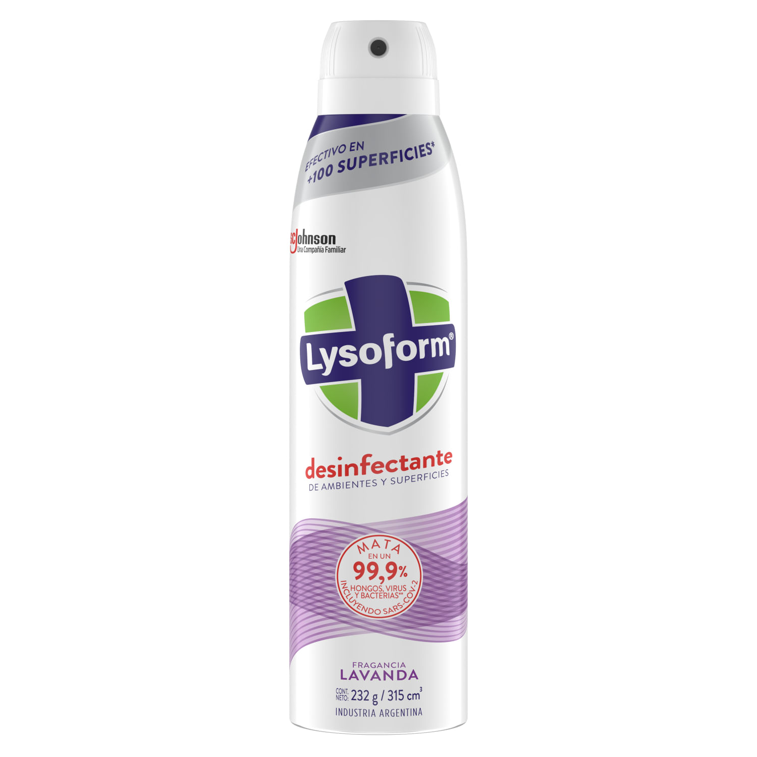 7790520031044 D. AMB. LYSOFORM DESINF. 315 CC. LAVANDA (60595)