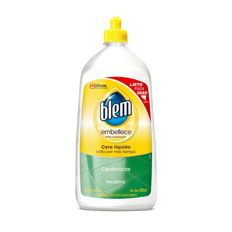 CERA BLEM EMBELLECE CERAMICOS 800 ML. INCOLORO (60531)
