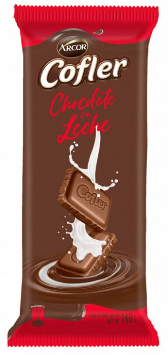 7790580127947 CHOCOLATE ARCOR COFLER 140 GRS. LECHE (1012897)