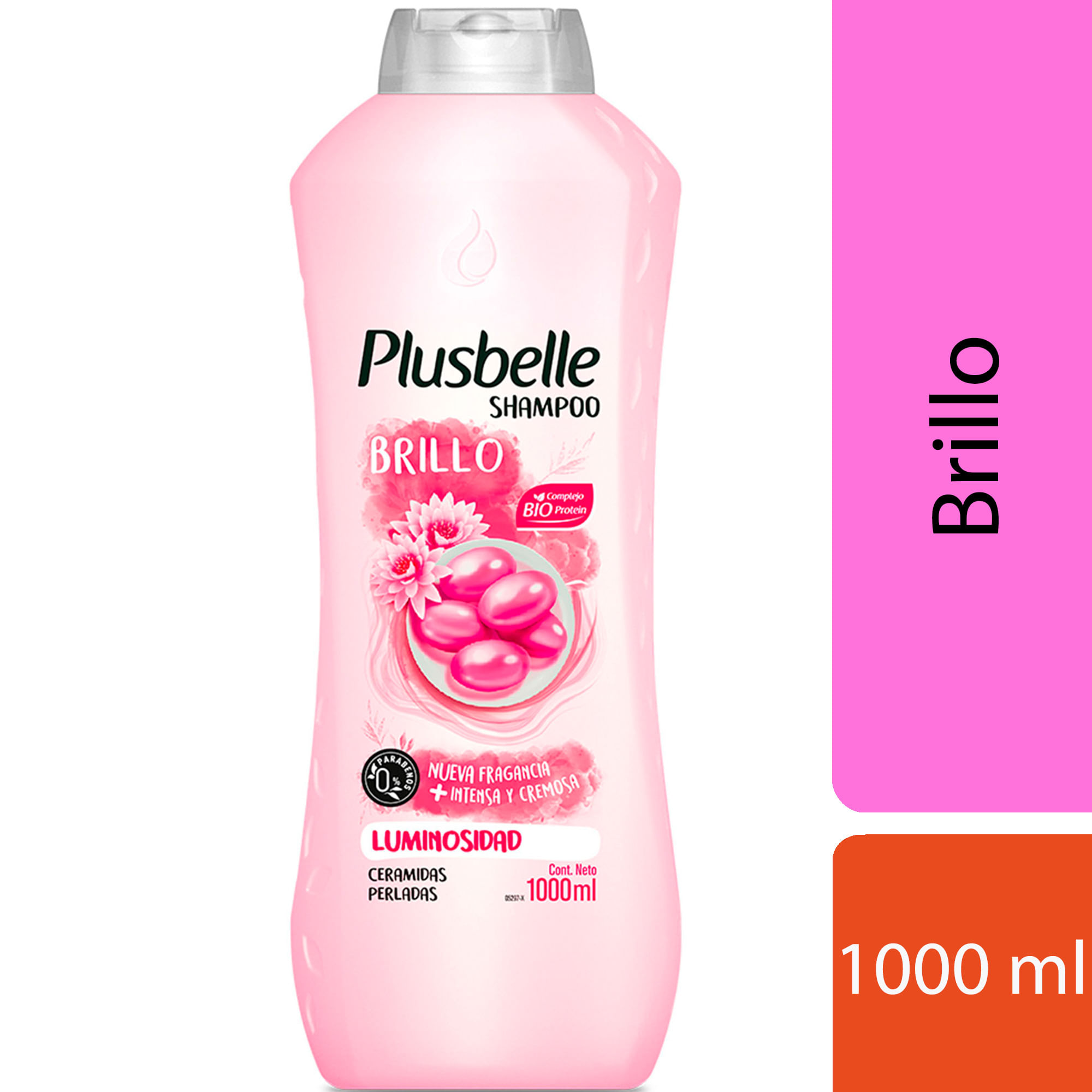 7790740000233 SHAMPOO PLUSBELLE 1 LT. BRILLO (46015)