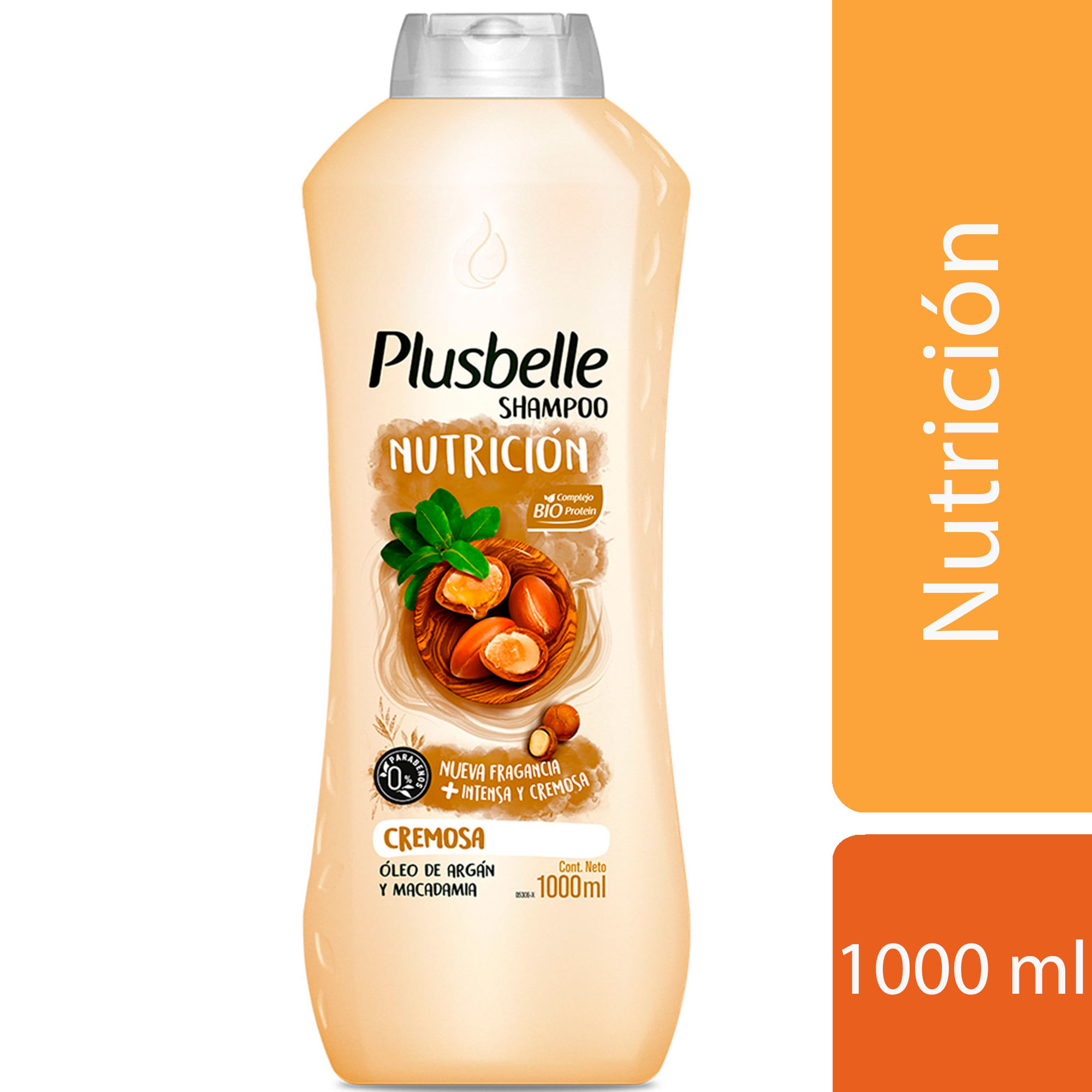7790740000264 SHAMPOO PLUSBELLE 1 LT. NUTRICION (46018)