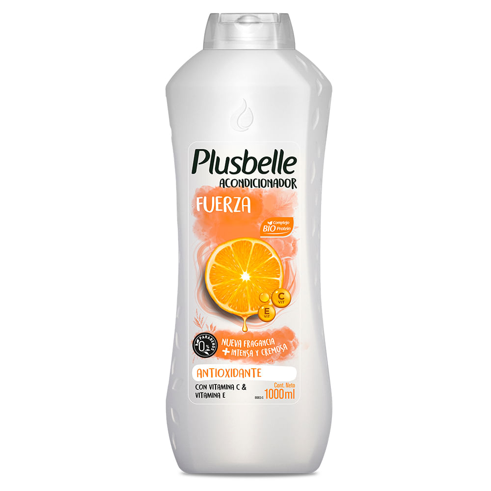 7790740001407 ACOND. PLUSBELLE 1 LT. FUERZA ANTIOXIDANTE (46028)
