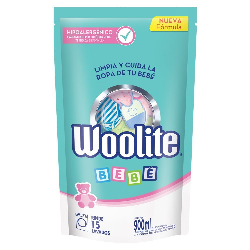 7791130003643 JABON LIQ. WOOLITE P/MAQ. DP 900 ML. BEBE (7477)