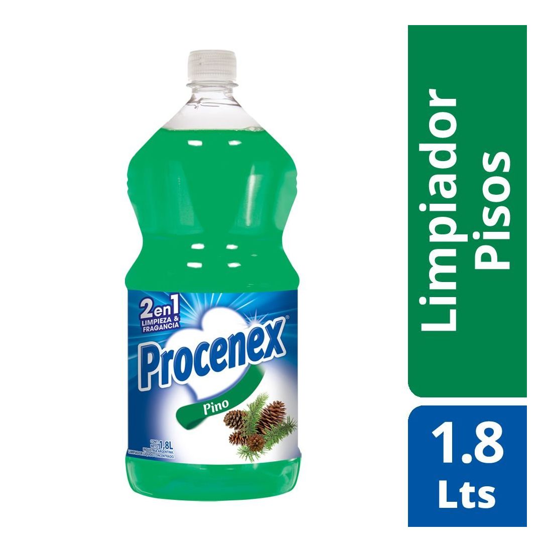 7791130683814 LIMPIADOR PROCENEX 1.800 ML. PINO (6968)