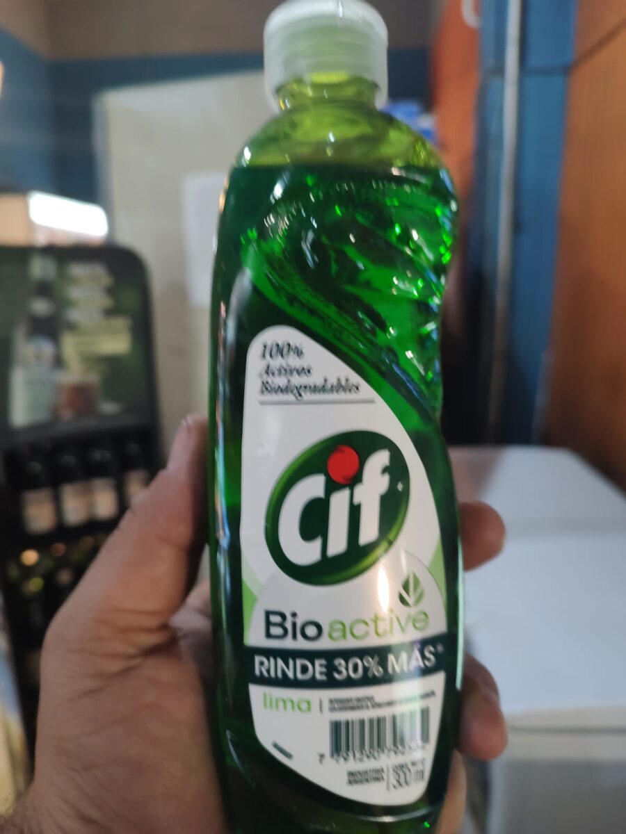 7791290792562 DET. LIQ. CIF BIOACTIVE 300 ML. LIMA (69686494)