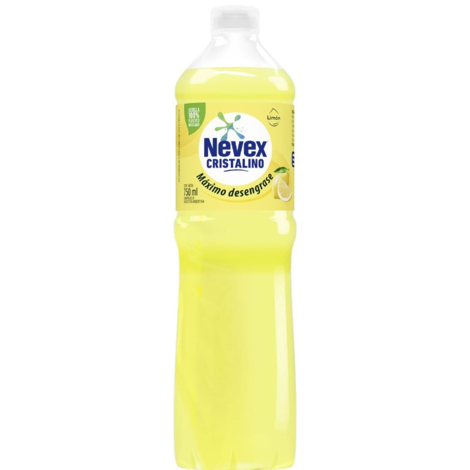 7791290793941 DET. LIQ. NEVEX M.DESENGRASANTE 750 CC. CRISTALINO LIMON