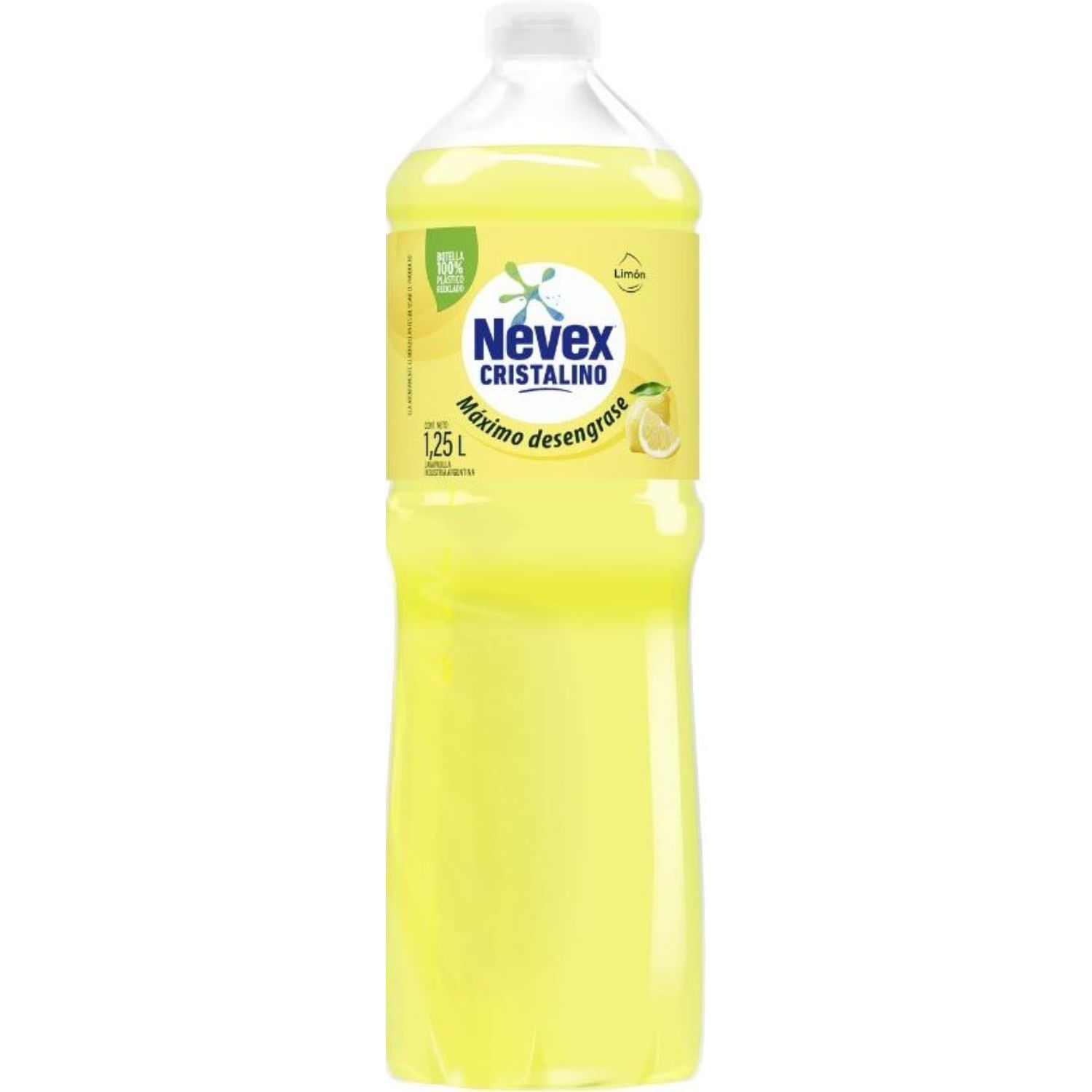 7791290793996 DET. LIQ. NEVEX M.DESENGRASANTE 1250 CC. CRISTALINO LIMON