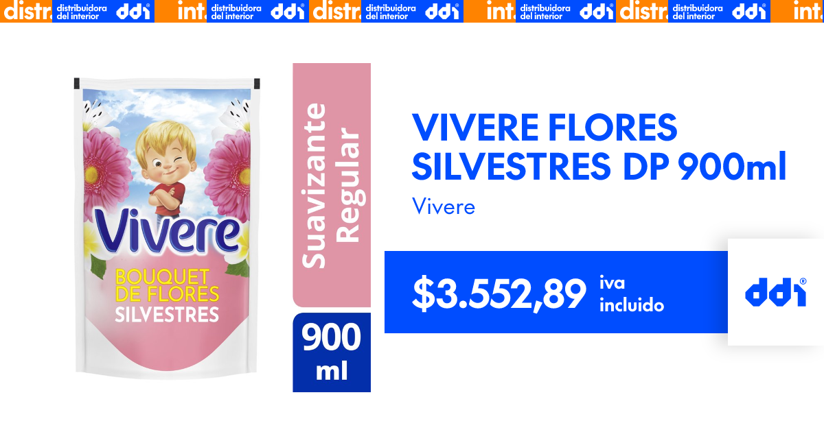 SUAV. VIVERE D.PACK 900 ML. ETERNA PRIMAVERA (65218180)