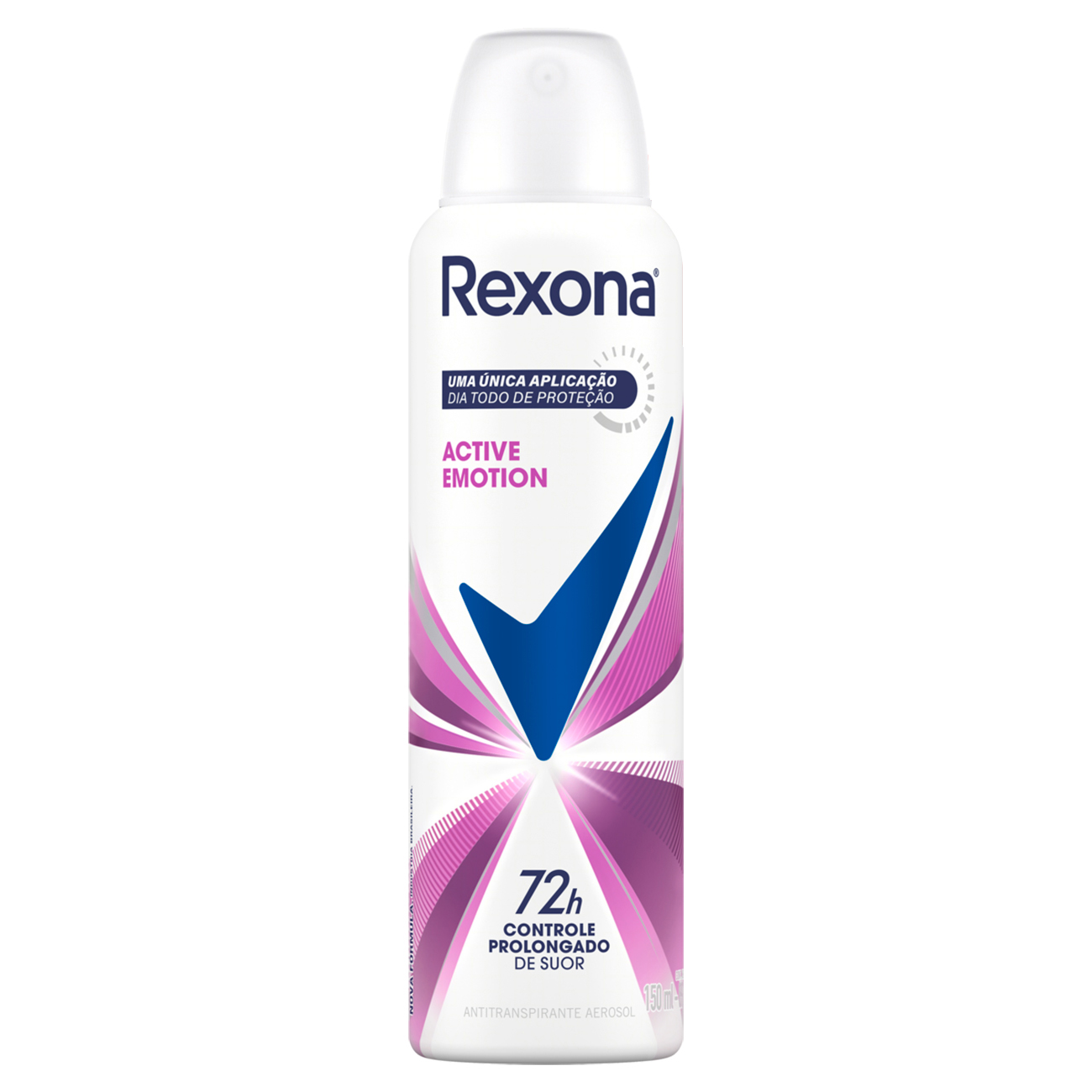 7791293032443 DESOD. AER. REXONA ANT. WOMEN 89 GRS. ACTIVE EMOTION