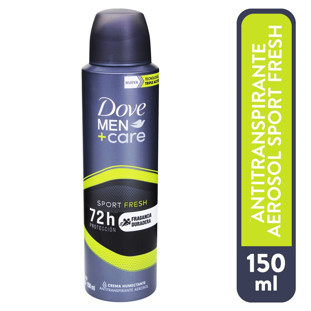 DESOD. AER. DOVE MEN +CARE 89 GRS. SPORT ACTIVE FRESH