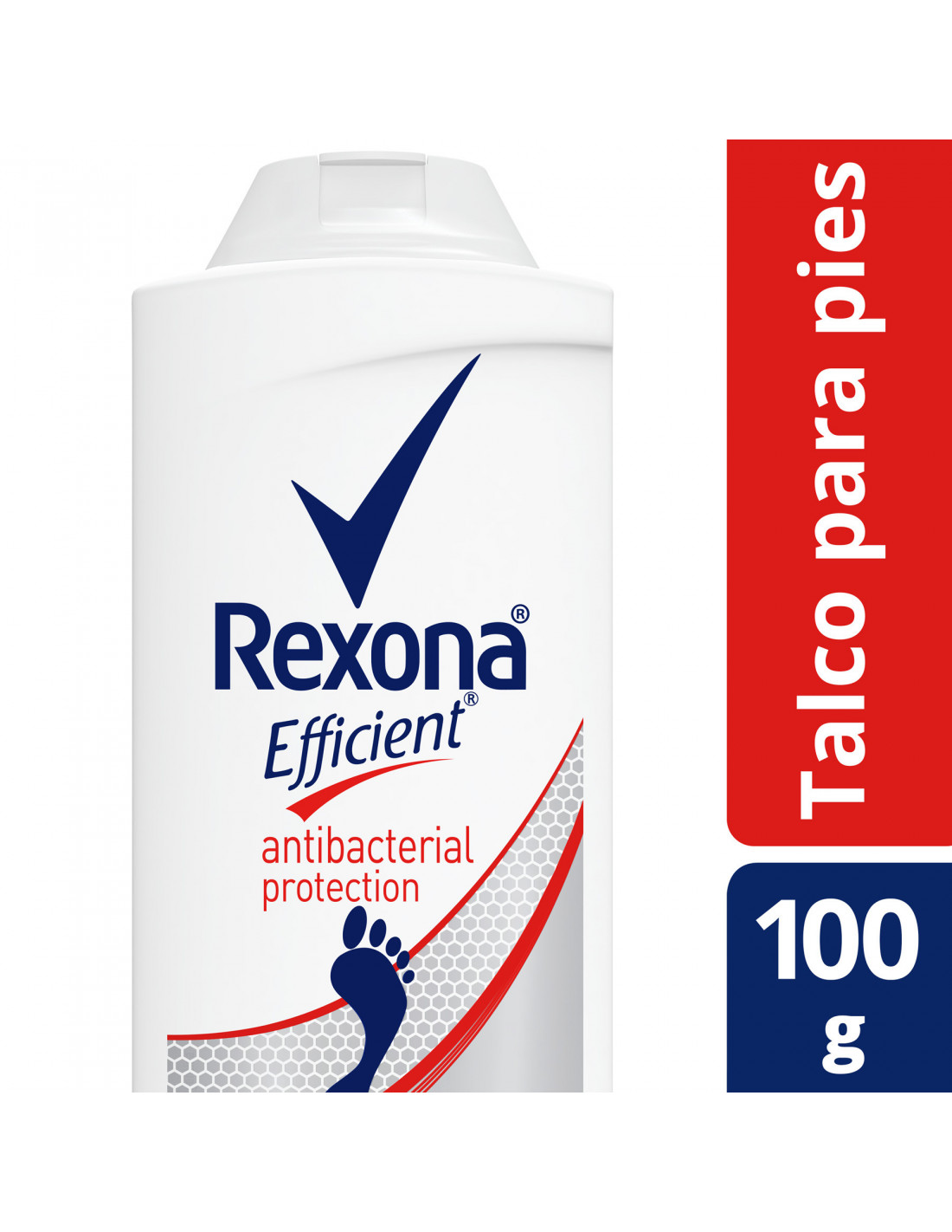 7791293040974 TALCO DES. P/PIES REXONA EFFICIENT ANTIB. 100 GRS. (68904187