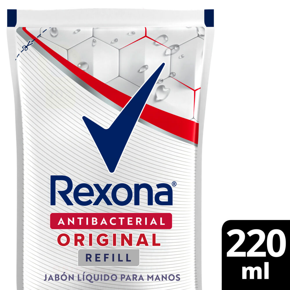 7791293041865 JABON REXONA LIQ. P/MANOS ANTIB. 220 ML. ORIGINAL (68836214)