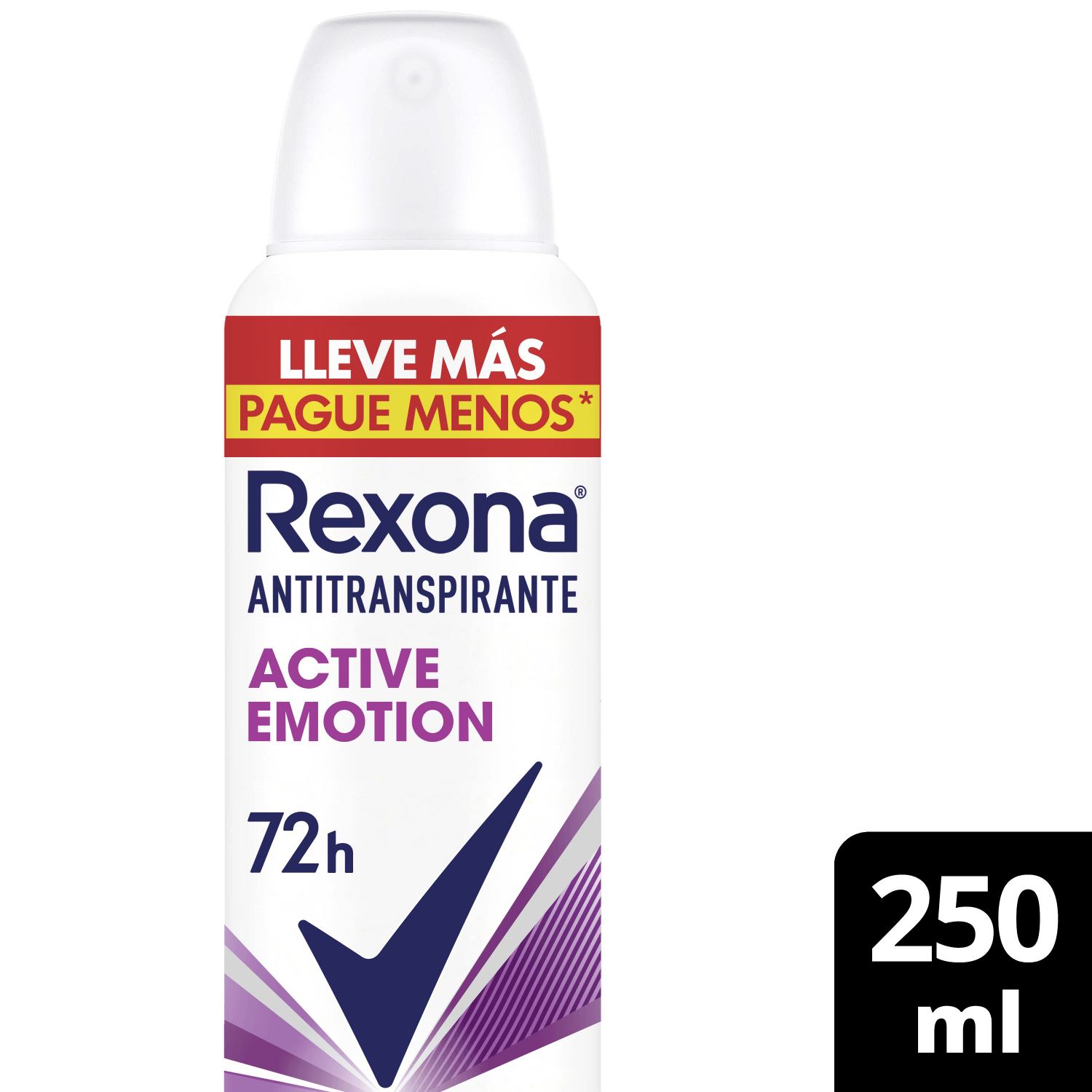 7791293049588 DESOD. AER. REXONA ANT. WOMEN 148 GRS. ACTIVE EMOTION