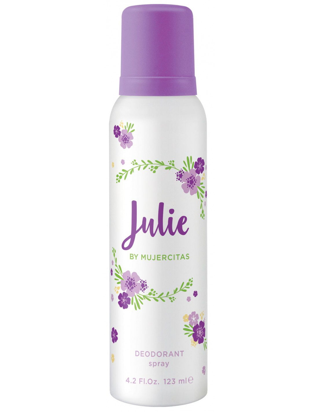 7791600091156 DESODORANTE AEROSOL JULIE BY MUJERCITAS 123 ML. (9608)