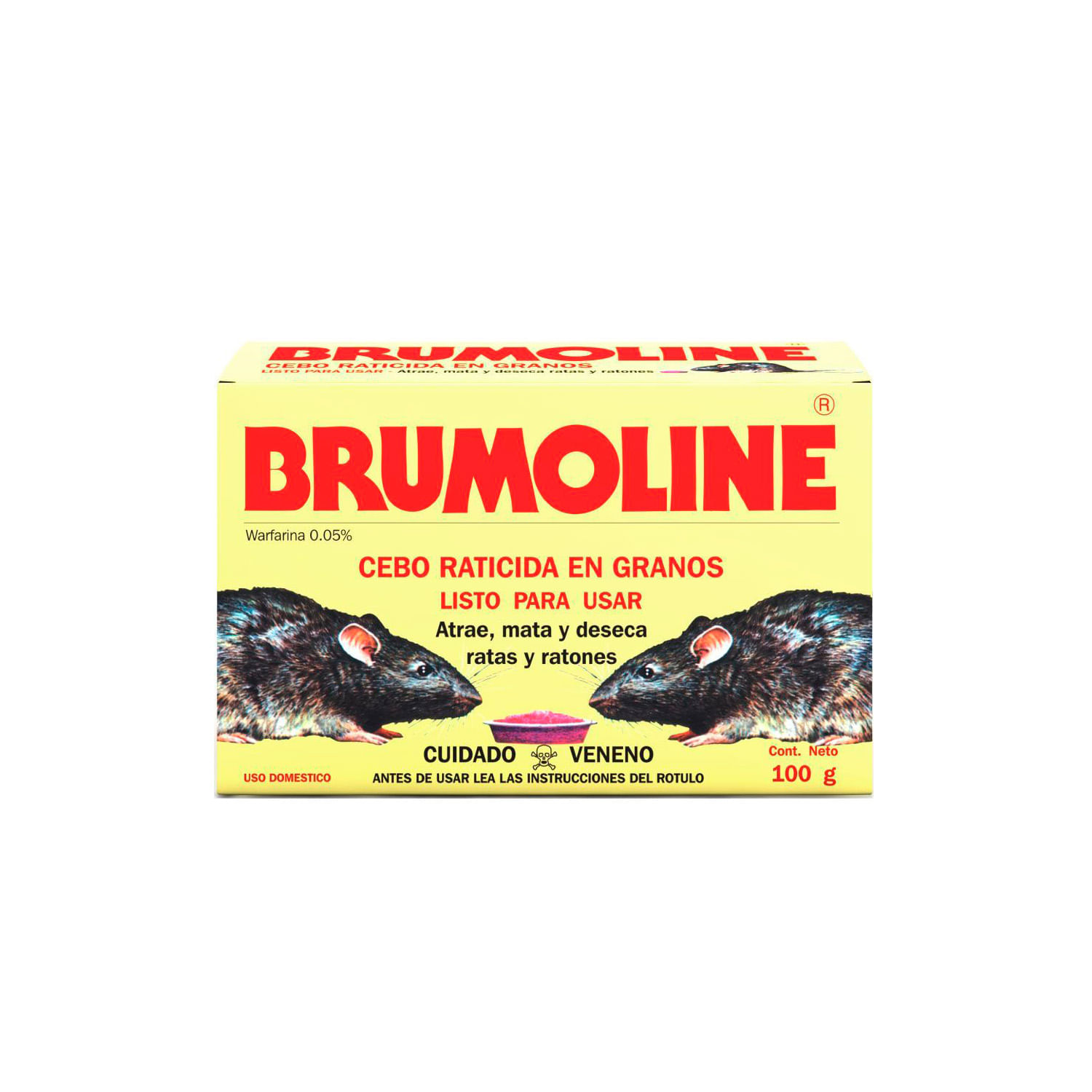 7792150010024 RATICIDA BRUMOLINE 100 GRS. (1021)