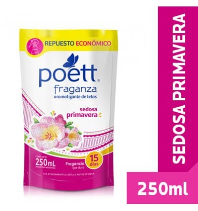 7793253003272 PERFUMADOR P/TELAS POETT FRAGANZA DP 250 ML. S.PRIMAVERA