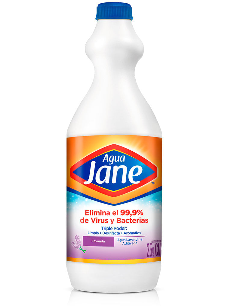 7793253005504 AGUA JANE TRIPLE PODER 1 LT. LAVANDA (1161)