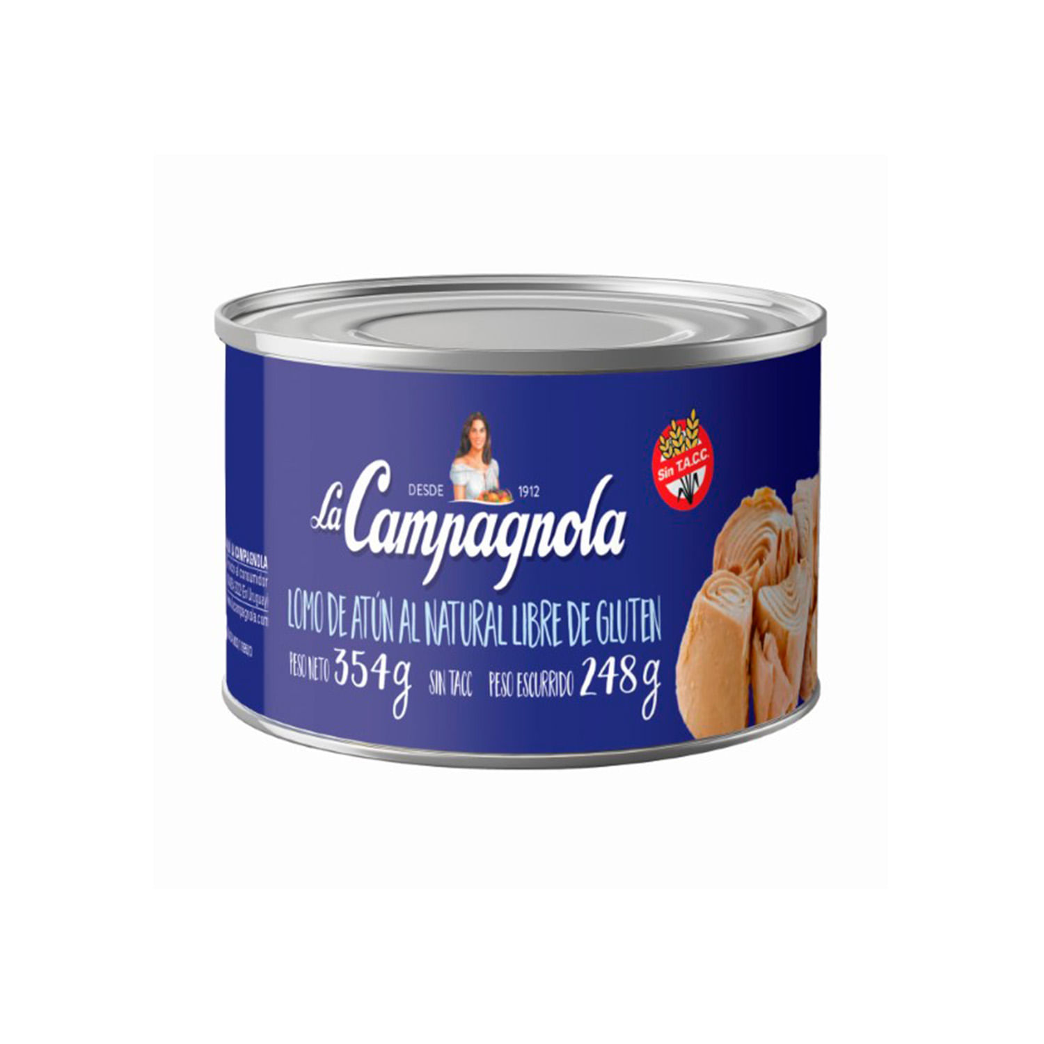 ATUN LOMITOS A/NATURAL L/G LA CAMPAGNOLA 354 GRS. (59001270)